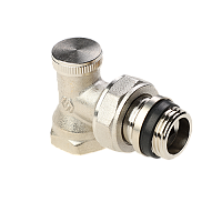 Клапан настроечный угловой с самоуплотняющимся кольцом MVI 1/2"